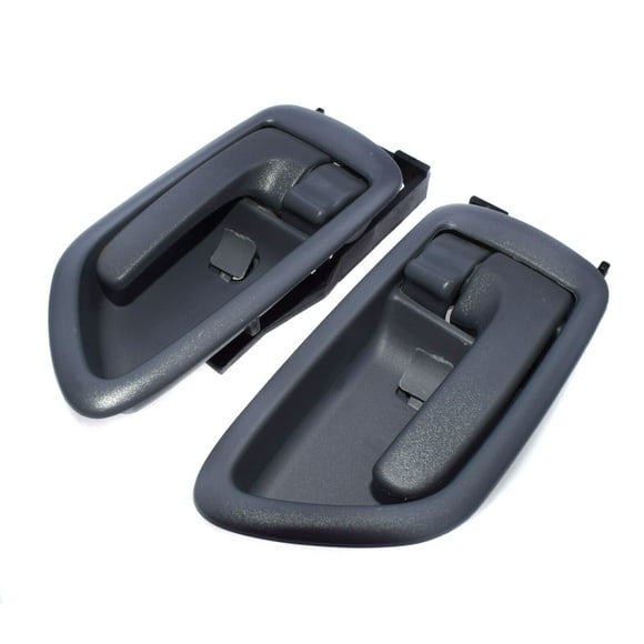 Left and right gray inner door handles for Toyota Sequoia 2001 - 2007 Tundra 2004 - 2006-