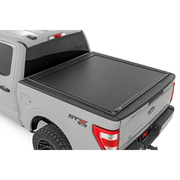 Rough Country Powered Retractable Bed Cover for 15-25 Ford F-150 | 5'7- 51509550