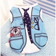 thumbnail image 1 of Chaleco de perro Cachorro Ropa de dibujos animados Camisas de verano casuales, 1 of 4