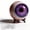 Purple, variant on Hyper-Realistic Monster Eye Decor, Hyper-Realistic Gothic Eyeball Ornament, Scary Realistic Eyeball Ornament, Eerie Illusion, Unique Gothic Gift (Purple)