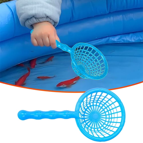 CHENjy Beach Fishing Net for Teens Outdoor Water Play Toy Lightweight Hard Plastic Net for Beach Adventures 3.34*6.49 in