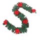thumbnail image 2 of Guirnalda Decorada Preiluminada De Navidad De 2,7 M Con Luces Led Iluminadas, Adorno, Fiesta De Navidad, Decoración Del Hogar Eigraketly HA025426-02, 2 of 5