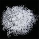 thumbnail image 4 of Jumpingount 1000 Uds. Bandas elásticas, cuerda para el pelo, banda de goma para niñas y mujeres, lazo para el pelo, soporte para Coleta, accesorios, Accesorio para el cabello blanco 2.5 cm Jumpingount AP1235-02B, 4 of 6