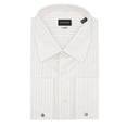 thumbnail image 1 of Zegna Chemise Habillée à Rayures Bleues pour Hommes - 44-17.5 (TG), 1 of 1