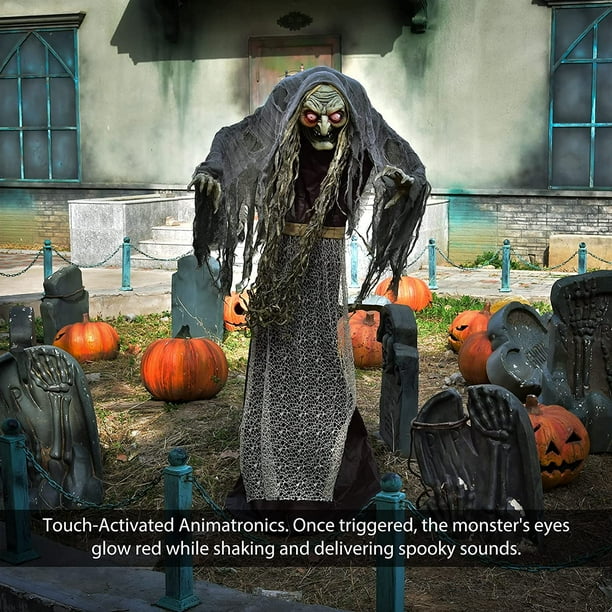 Motion halloween decorations deals