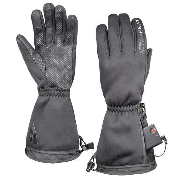 ActionHeat AA Battery-Powered Touch-Screen-Capable Heated Gloves for Women S/M
