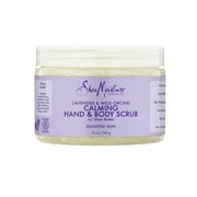 SheaMoisture Hand and Body Scrub Lavender and Wild Orchid, 12 oz