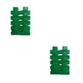thumbnail image 4 of Destyer 10X Tunnel Clamp Greenhouse Clip Rod Clips Long-lasting Plant Extension Support Rack Stabilizer Cover Hoop Shading Green 20mm 2Set, 4 of 6
