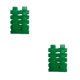 thumbnail image 1 of Moyic Abrazadera para túnel 10X, Clips para barra de Clip para invernadero, estante de extensión de larga duración, cubierta Verde 16 mm 2piezas, 1 of 6
