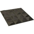 thumbnail image 6 of Ekena Millwork 19 5/8"W x 19 5/8"H Tristan EnduraWall Decorative 3D Wall Panel, Universal Aged Metallic Weathered Steel (12-Pack for 32.04 Sq. Ft.), 6 of 6