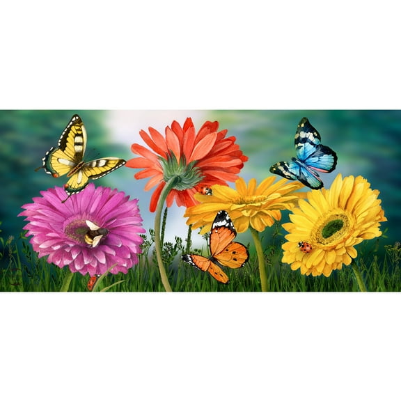 Briarwood Lane Butterflies and Daisies Mini Mat