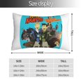 thumbnail image 4 of Fundas de almohada Wild Kratts, fundas de almohada mullidas súper suaves y acogedoras con cremallera, 20 x 30 pulgadas, dormitorio, sofá, sillón, funda de almohada para todas las estaciones, 4 of 8