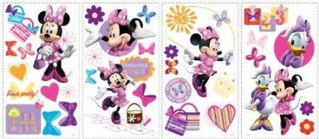 Disney 'Mickey & Friends' Minnie Bow-tique Wall Decal Cutouts 18'x40'