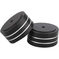 thumbnail image 3 of Hi-Fi Innovation: Aluminum Speaker Isolation For Audio Equipment, Floor Protectors With Non-Slip Rubber Ring, Perfect For Turntable DAC And More, Set Of 4pcs, Black, 3 of 5