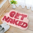 thumbnail image 6 of Mat With Contrast Letter Patterns Non Washable & Highly Absorbent For Bathroom Hallway & Bedroom, 6 of 6