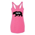 thumbnail image 2 of Wild Bobby Mama Bear Women Tri-Blend Racerback Tank Top, 2 of 6