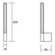 thumbnail image 2 of Estevez Luminario de muro LED Strap, Color Negro, Aluminio, 8 Watts, 3000K, Protección IP54, orientable, 2 of 9