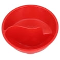 thumbnail image 4 of Divided Bowl,  Cereal Divided Bowl Safe Large Capacity  For Party For Camping Trip Red, 4 of 8