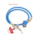 thumbnail image 2 of FAGINEY Acouto R134a Car Air Conditioner Refrigerant Recharge Hose Recharge Hose Gas Can Fitting Pipe For R502 R-12 R-22 Refrigerant, 2 of 8