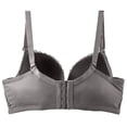 thumbnail image 3 of MVRLSH Jelly Bras For Women Womens Bcdef Cup Lace Bra Plus Size Full Coverage Everyday Wear Gray 36-115 Bcdef, 3 of 6