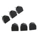 thumbnail image 5 of Paquete de 6 tapones para tacones altos y tacos de aguja de repuesto Negro, 5 of 9