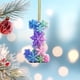 thumbnail image 5 of Colgante de árbol de Navidad con copo de nieve de acrílico | Adorno navideño 2D para mochila, espejo retrovisor del coche y decoración del hogar | Accesorio de decoración festiva, 5 of 6