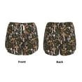 thumbnail image 4 of Disketp Mushroom Garnish Print Women's Shorts Workout Shorts for Athletic Gym Running Shorts with Phone Pockets XX-Large, 4 of 8