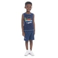 thumbnail image 4 of Hot Wheels Toddler Boys Graphic Print Tank Top and Shorts Set, 2-Piece, Sizes 12M-5T, 4 of 10