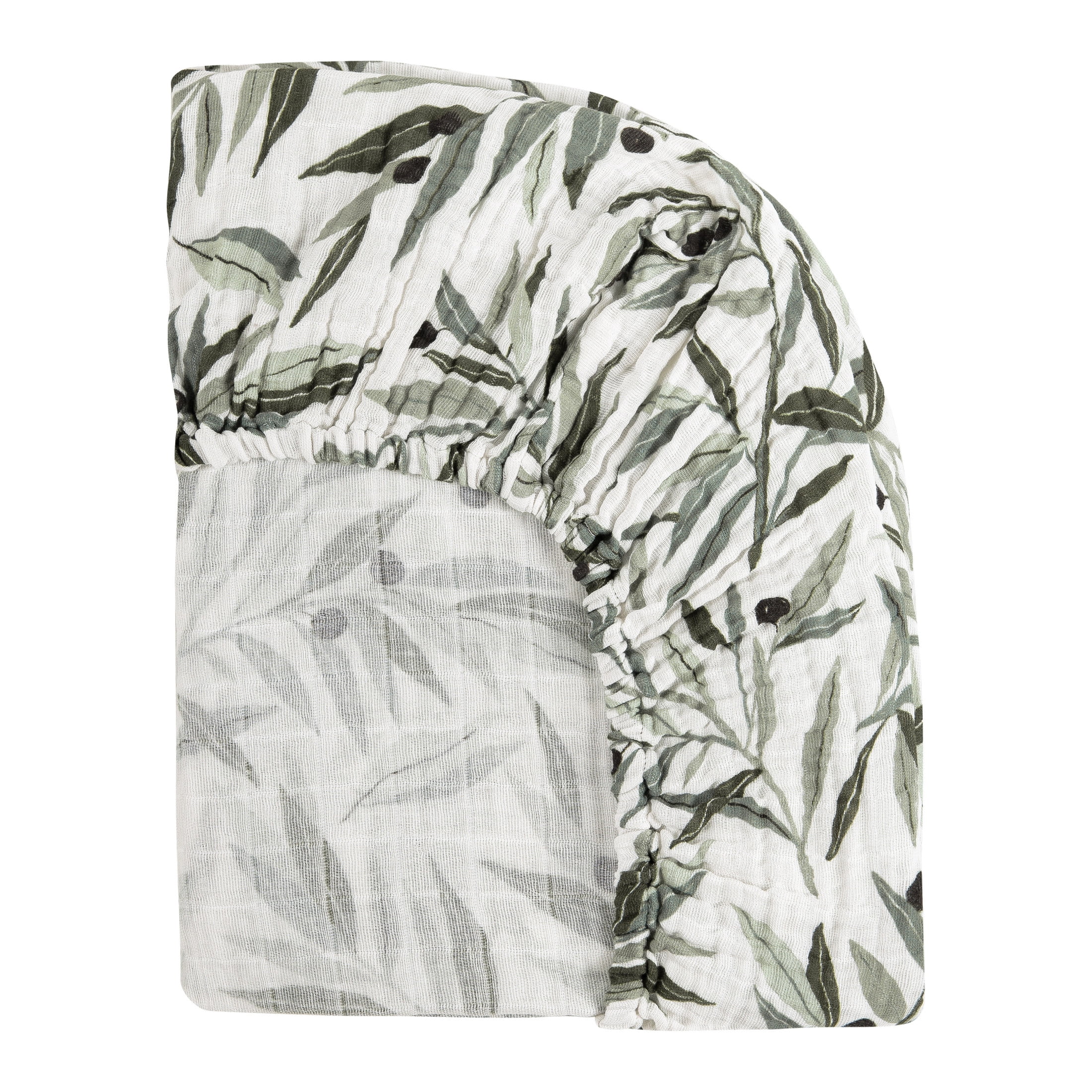 Babyletto All-Stages Midi Crib Sheet in GOTS Certified Organic Muslin Cotton
