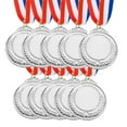 thumbnail image 3 of 10 piezas de de premio para niños, trofeo de participación del con cinta para suministros de fiesta, y presentaciones en el, 3 of 9
