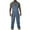 A-Light Blue, variant on Wyobmus Mens Bib Denim Overalls Loose Fit Adjustable Straps Workwear Oversized Jumpsuit,M-5Xl A-Black