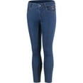 thumbnail image 3 of Horze Annika Kids Denim Breeches Silicone Full Seat, 3 of 4