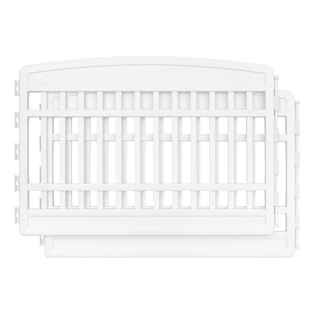 UPC: 0762016481517 | IRIS 24   2 Panel Exercise Pet Playpen Add-On  White
