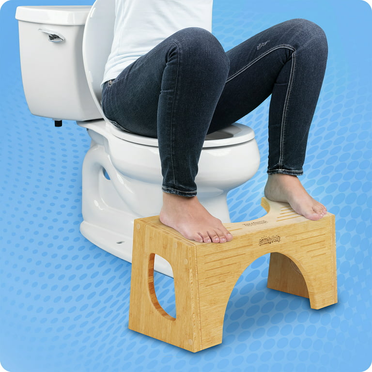 Squatty Potty Bamboo Flip : la version bois du tabouret WC