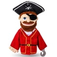 thumbnail image 1 of Marioneta de peluche ZJoey Pirate de 36 cm con boca móvil, 1 of 7