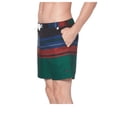 thumbnail image 2 of Original Penguin TRUE BLACK Fixed Waist Volley Swim Trunks, US 31, 2 of 8