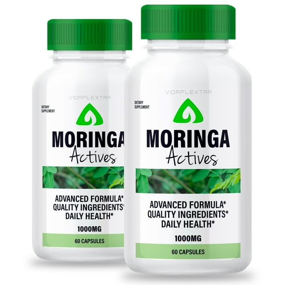 (2 Pack) Moringa Actives Capsules - Moringa Actives Keto Capsules