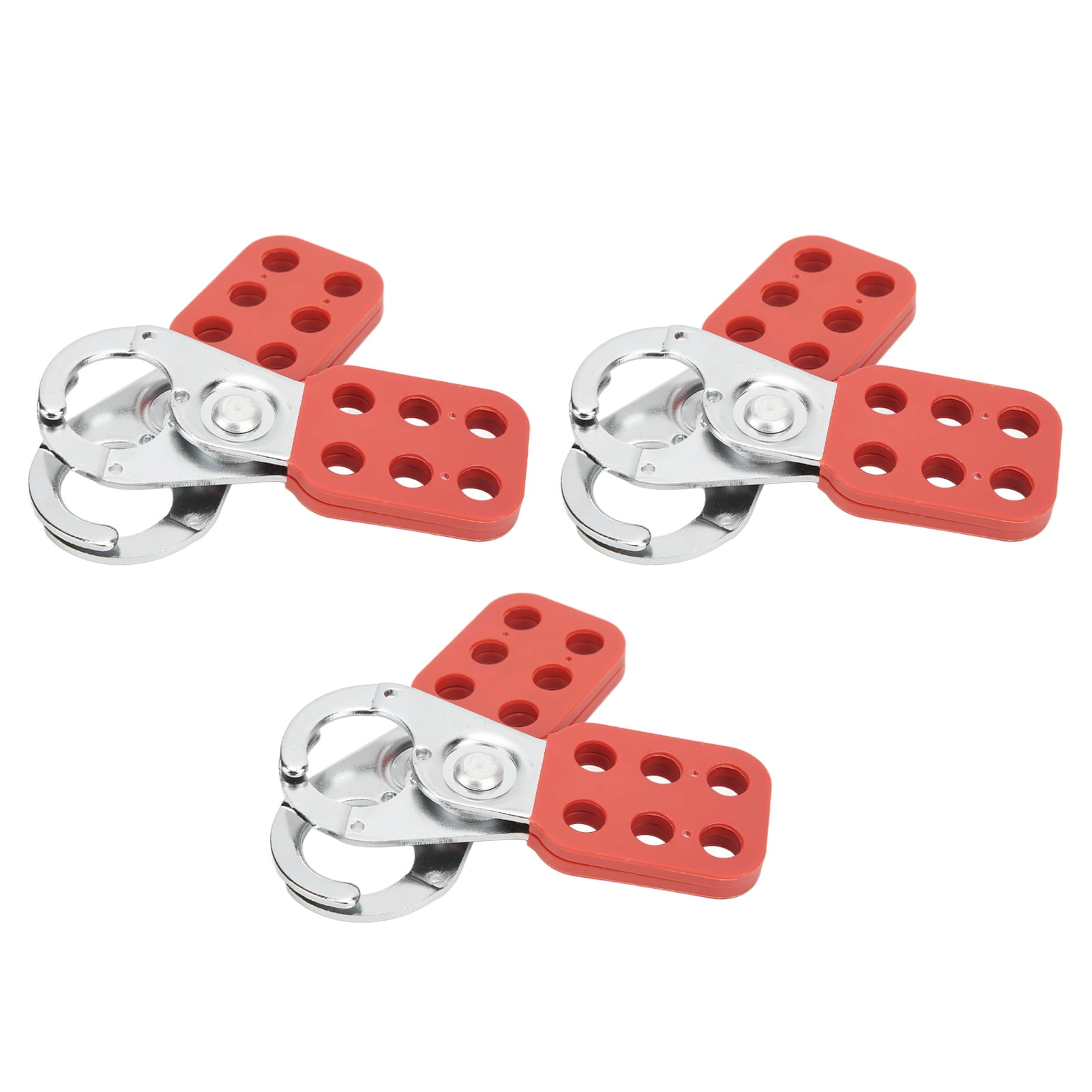 Loto Hasp, Impact Resistant Tamper?Proof? 6?Hole Lock Out Hasp For