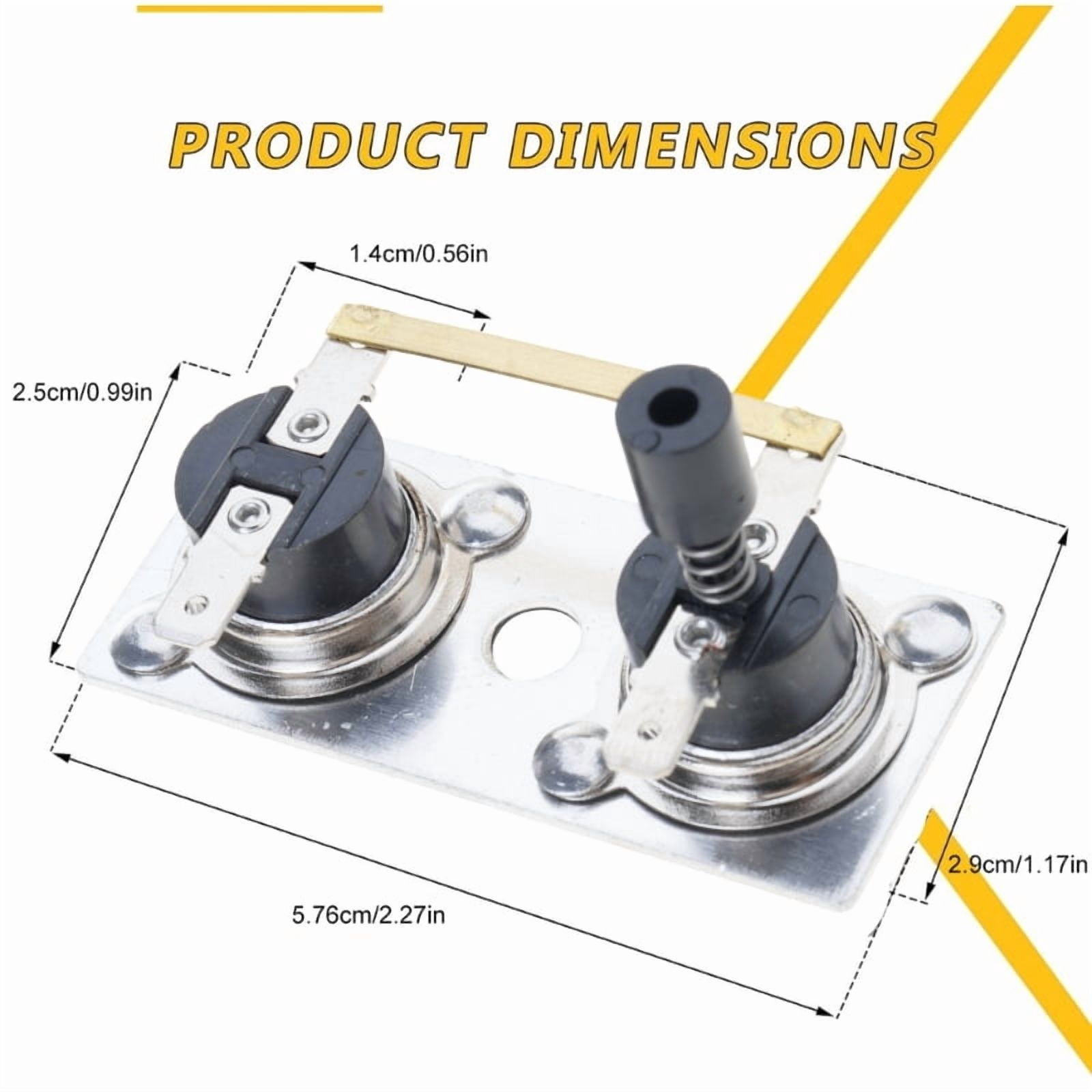 Zecic Efficient Water Heaters Thermostat Switches for Consistent Hot Water Supply