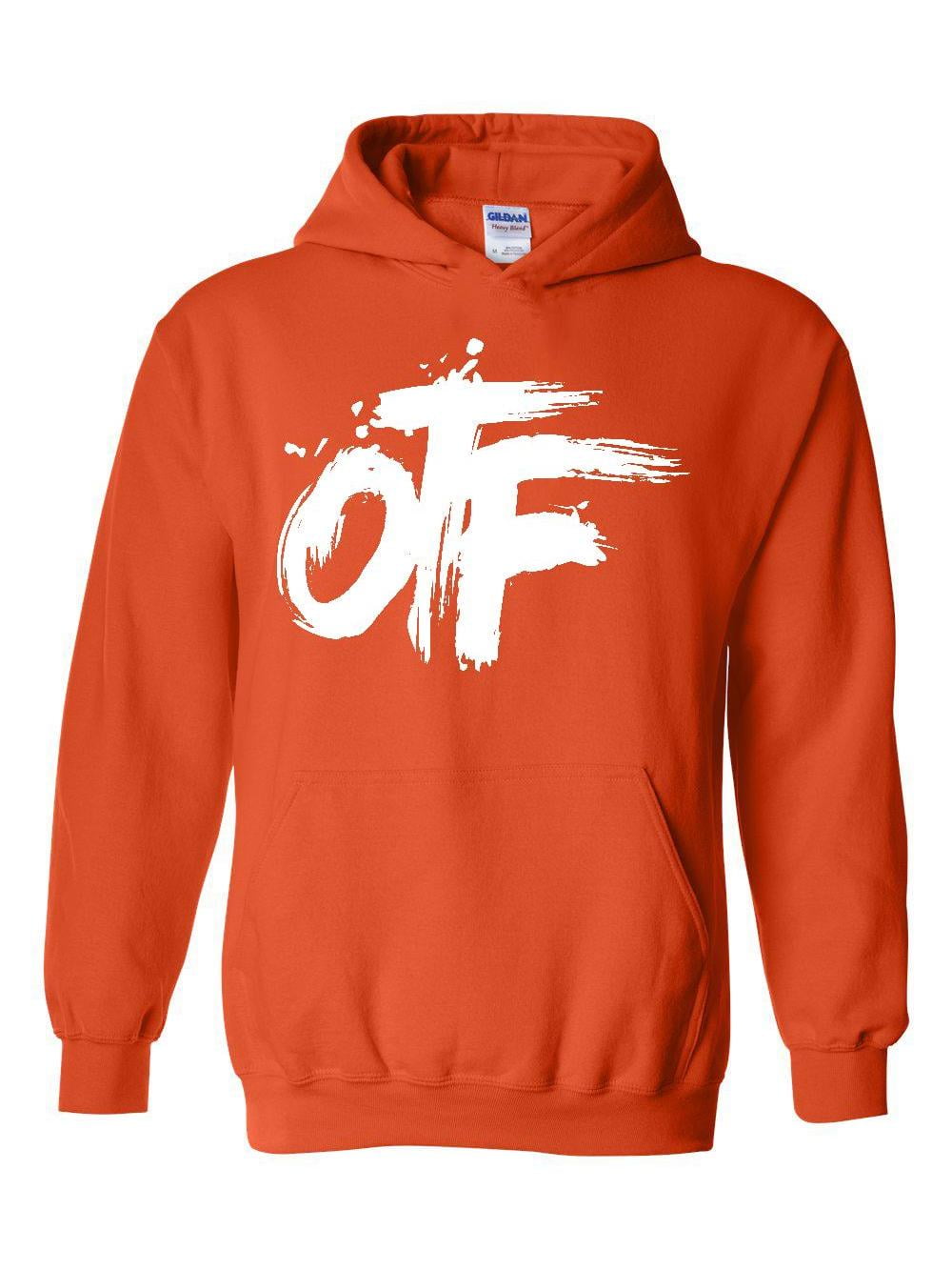 orange and black otf hoodie
