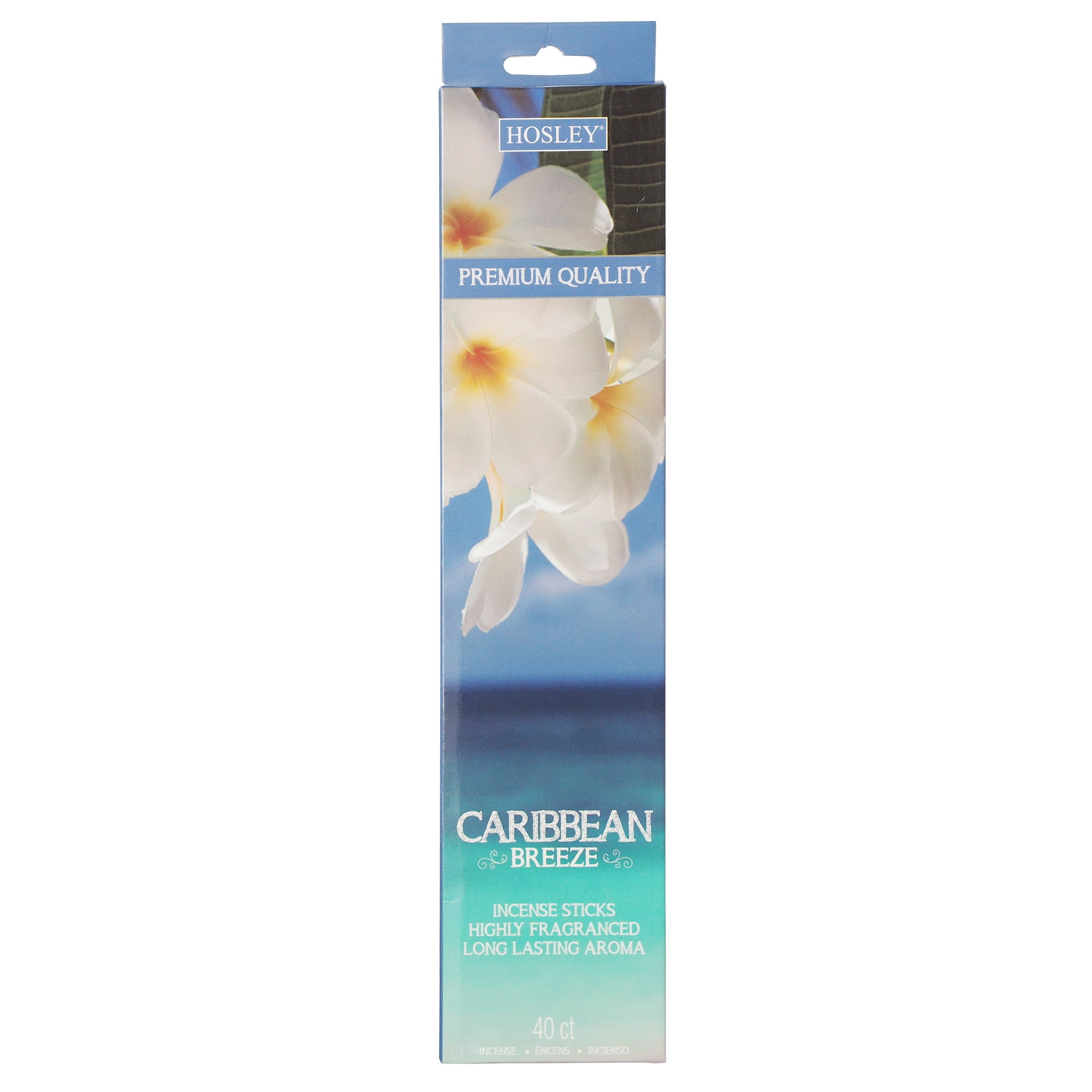 Hosley 40 pc. Highly Fragrance Caribbean Breeze Incense Sticks