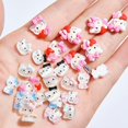 thumbnail image 3 of Hello Kitty-dijes de uñas para decoración de puntas de uñas acrílicas, joyería Kawaii para uñas, gemas, funda para teléfono, decoración de Hellokitty, 3 of 4