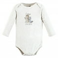 thumbnail image 6 of Hudson Baby Cotton Long-Sleeve Bodysuits, 5-Pack, Newborn- 24 Months, 6 of 7