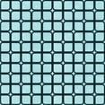 thumbnail image 1 of Ahgly Company Machine Washable Indoor Square Transitional Blue Jay Blue Area Rugs, 5' Square, 1 of 7