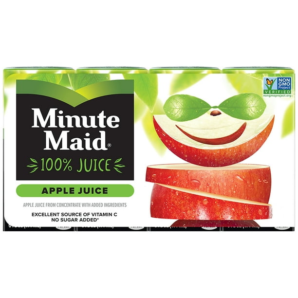 Minute Maid Apple Juice 8pk