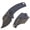 Light Gray, variant on Kansept Wasp Folding Pocket Knife,2.36" Gray TiCn Coated 154CM Blade,Orange G10,T2144F2