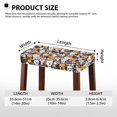 thumbnail image 6 of Xoenoiee Cute Cartoon Dog Print Rectangle Stool Cover Bar Stool Covers Rectangle Stretch Vanity Stool Seat Covers Rectangular Soft Polyester Saddle Barstool Cover Protector, 2 Pack, 6 of 6