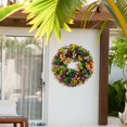 thumbnail image 1 of Couronnes de Printemps Été pour Porte d'Entrée Couronne Colorée pour Porte de Jardin Extérieur, 1 of 8