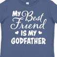thumbnail image 4 of Inktastic My Best Friend is My Godfather with Hearts Boys or Girls Toddler T-Shirt, 4 of 5