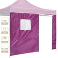 thumbnail image 3 of InstaHibit Sidewall Window Door UV50+ Fit 10x10Ft Pop up Tent 1 Piece Backyard, 3 of 11